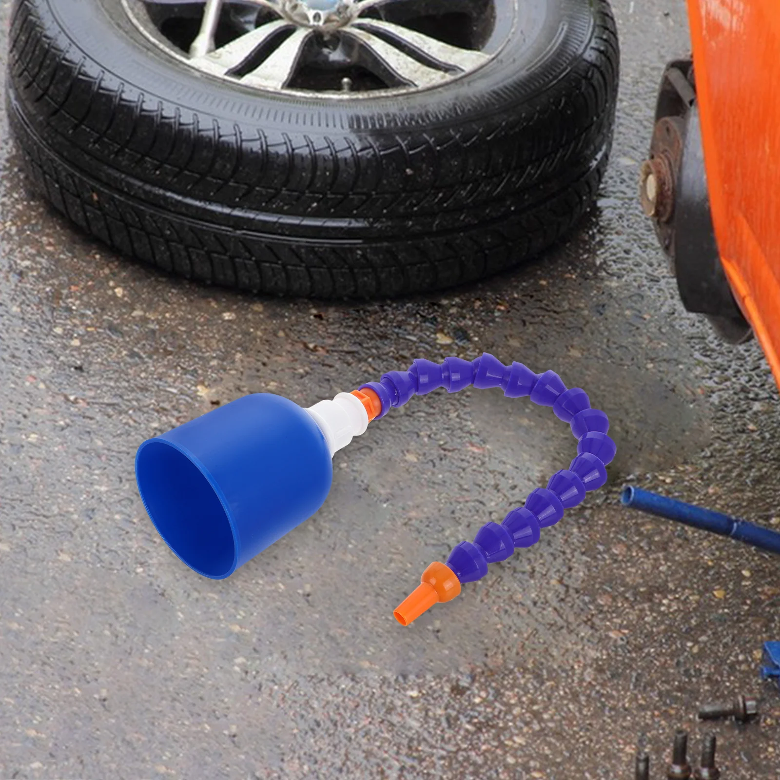 Plastic Flexible Oil Funnel Wide Mouth Hose Bendable Automotive Oil Change Funnel Universal Car Motorcycle Refueling Tool
Plastic Flexible Oil Funnel Wide Mouth Hose Bendable Automotive Oil Change Funnel Universal Car Motorcycle Refueling Tool