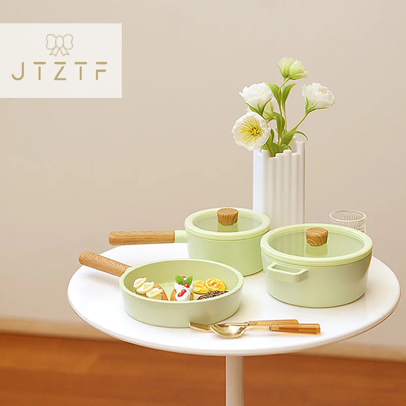 Miniature Saucepan Soup Pot Model Dollhouse Furniture Set Vintage Interactive Play House
Miniature Saucepan Soup Pot Model Dollhouse Furniture Set Vintage Interactive Play House
