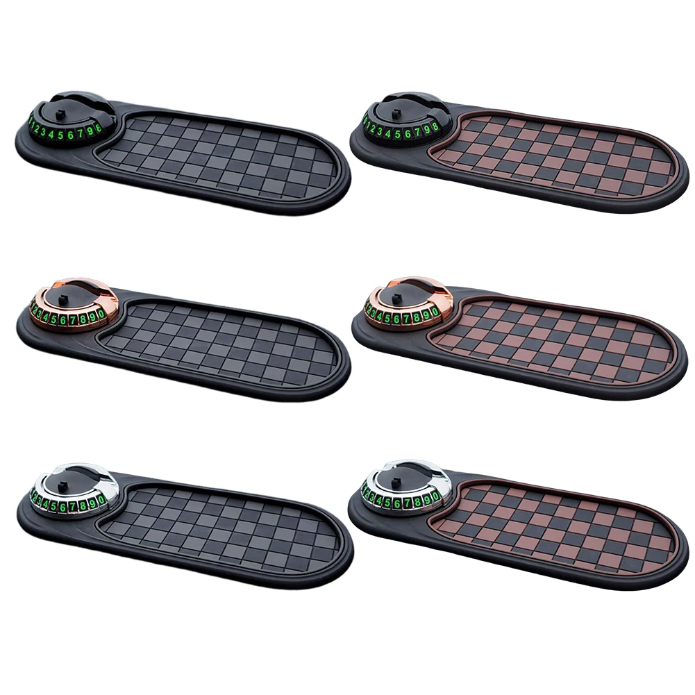 Автомобильный держатель для приборной панели с временным парковочным номером, вращающийся на 360 градусов автомобильный держатель для телефона, многофункциональный для мобильных телефонов, ключей, очков 
Автомобильный держатель для приборной панели с временным парковочным номером, вращающийся на 360 градусов автомобильный держатель для телефона, многофункциональный для мобильных телефонов, ключей, очков