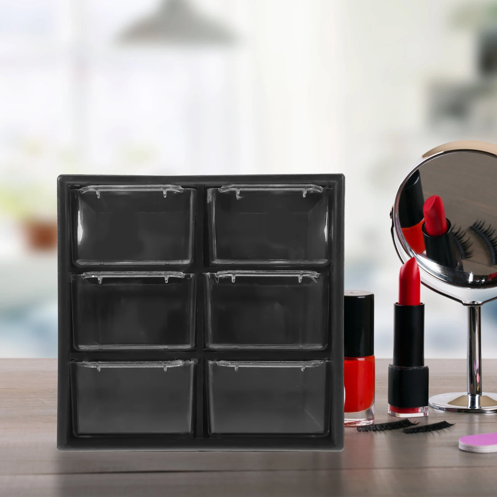 Make up Dust-proof Drawer Storage Box Office Desk Organizer Plastic Multi-compartment
Make up Dust-proof Drawer Storage Box Office Desk Organizer Plastic Multi-compartment