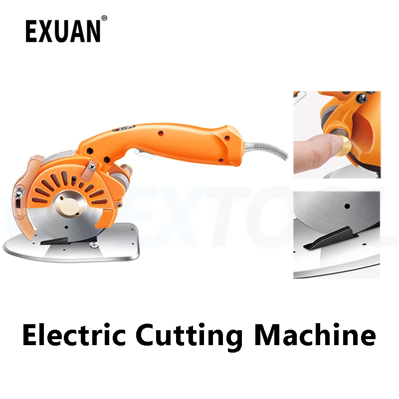 Electric Round Knife Cutting Machine Fabric Cutting Machine With Adjustable Speed Cardboard Leather Fabric Automatic Sharpening
Electric Round Knife Cutting Machine Fabric Cutting Machine With Adjustable Speed Cardboard Leather Fabric Automatic Sharpening