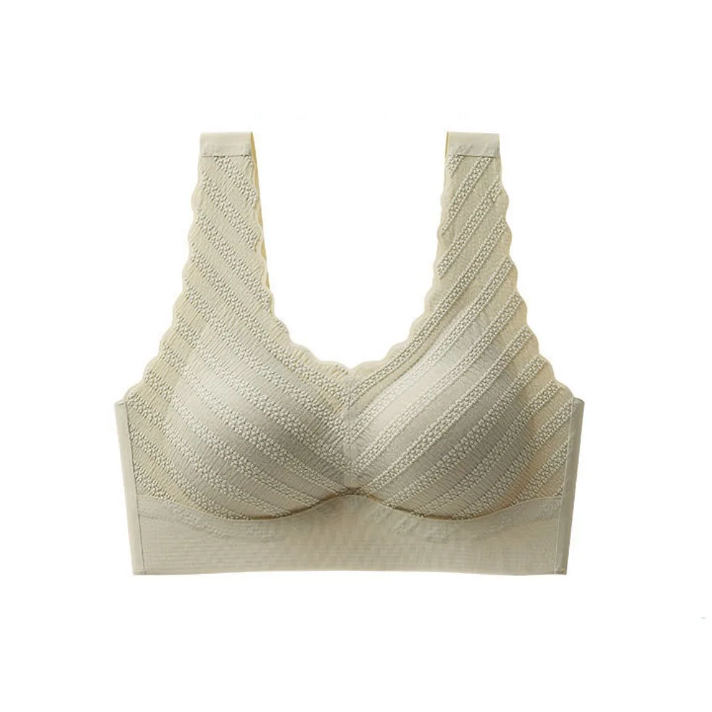 Soft Seamless Bubble Lace Bra Widen Band Beautiful Back Push UP Underwear Vest Tops Plus Size Bra for Women Lingerie
Soft Seamless Bubble Lace Bra Widen Band Beautiful Back Push UP Underwear Vest Tops Plus Size Bra for Women Lingerie