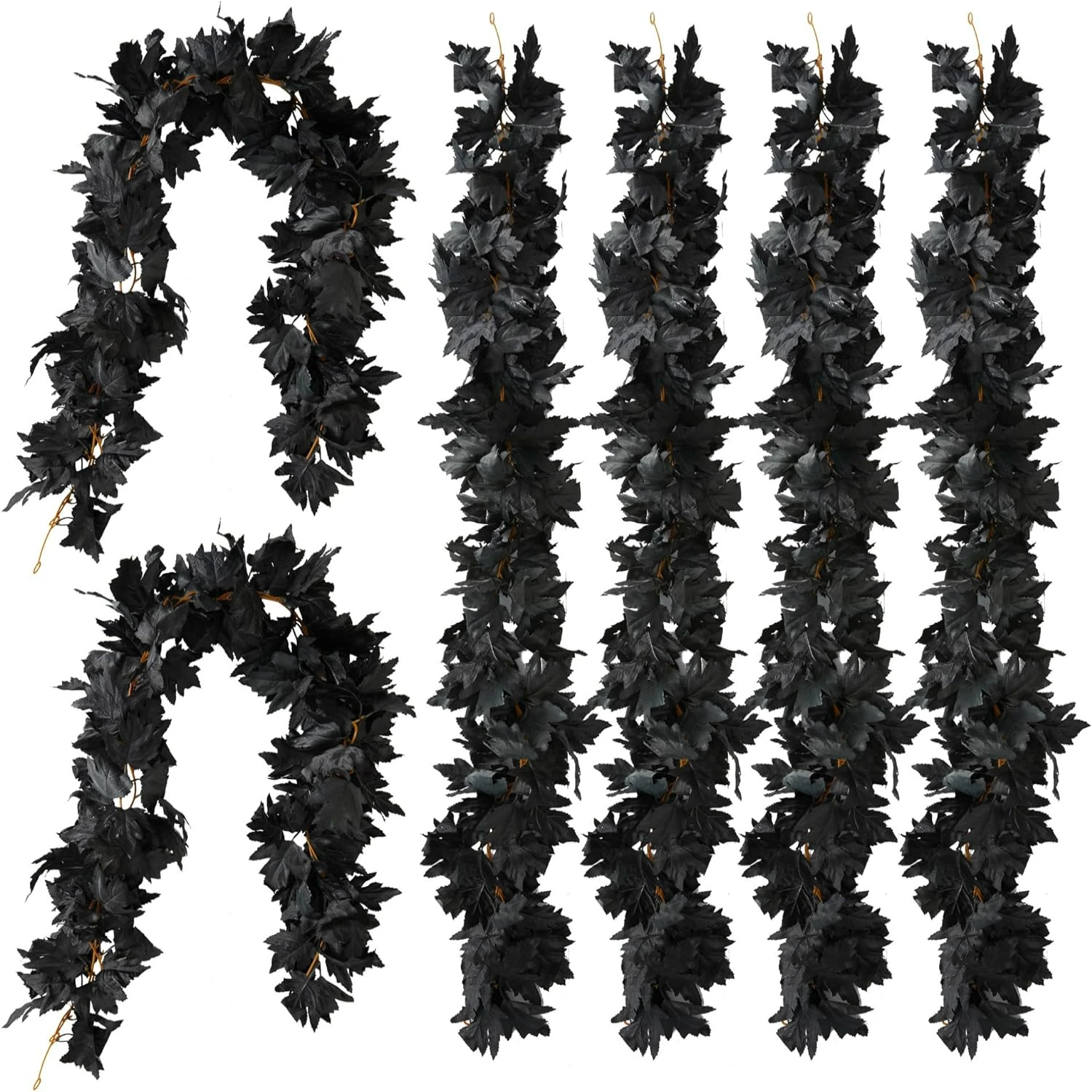 Beautiful Vibrant Artificial Maple Leaf Autumn Garland Set - 5.6Ft of Stunning Fall Decorations for Thanksgiving & Front Door, 6
Beautiful Vibrant Artificial Maple Leaf Autumn Garland Set - 5.6Ft of Stunning Fall Decorations for Thanksgiving & Front Door, 6