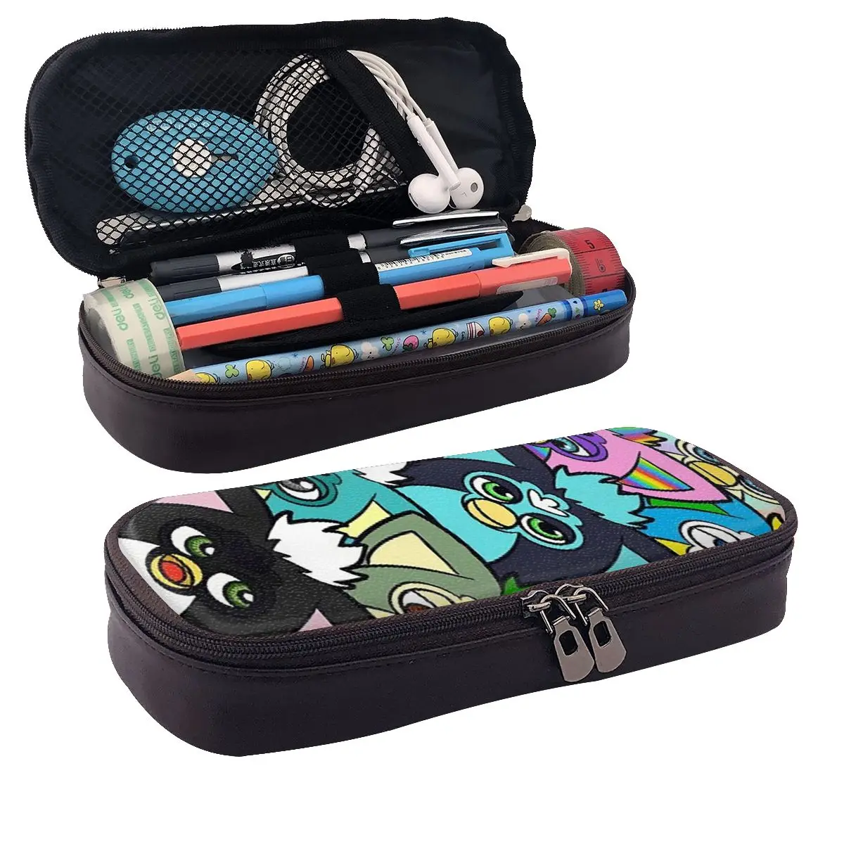 Nightmare Furby Robot Toys Leather Pencil Case Pencil Pouch Storage Stationery Supplies Pen Box Pencil Bag for Studen School
Nightmare Furby Robot Toys Leather Pencil Case Pencil Pouch Storage Stationery Supplies Pen Box Pencil Bag for Studen School
