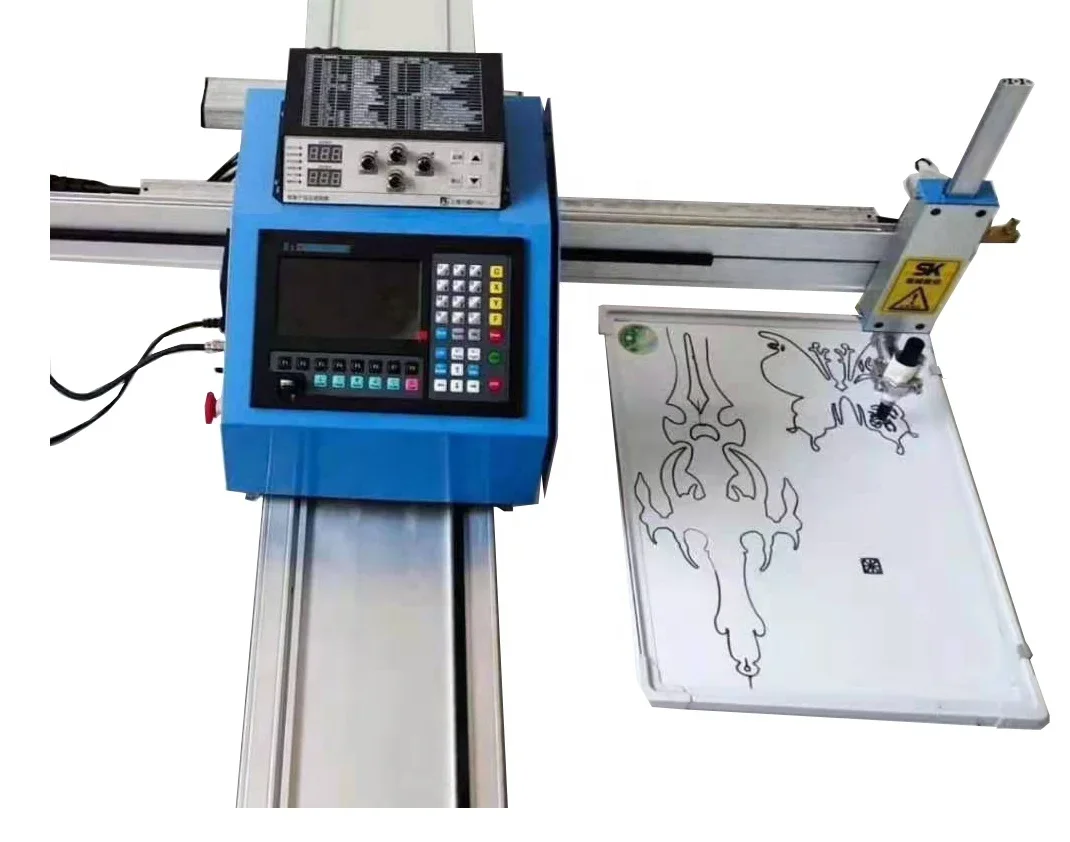 CNC cutting machine portable desktop plasma flame dual drive automatic cutting machine
CNC cutting machine portable desktop plasma flame dual drive automatic cutting machine