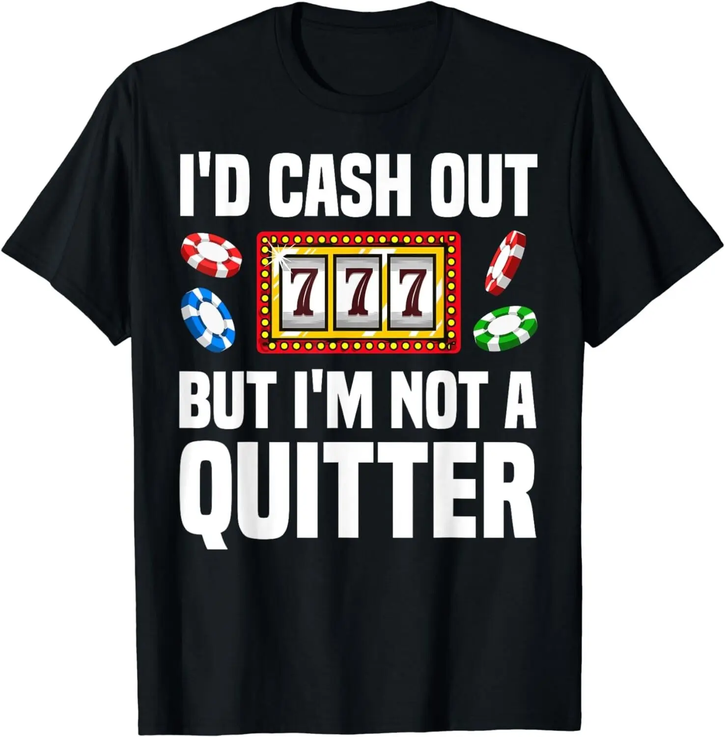 Funny Casino Designs For Men Women Gambling Game Players Gift Unisex T-Shirt
Funny Casino Designs For Men Women Gambling Game Players Gift Unisex T-Shirt