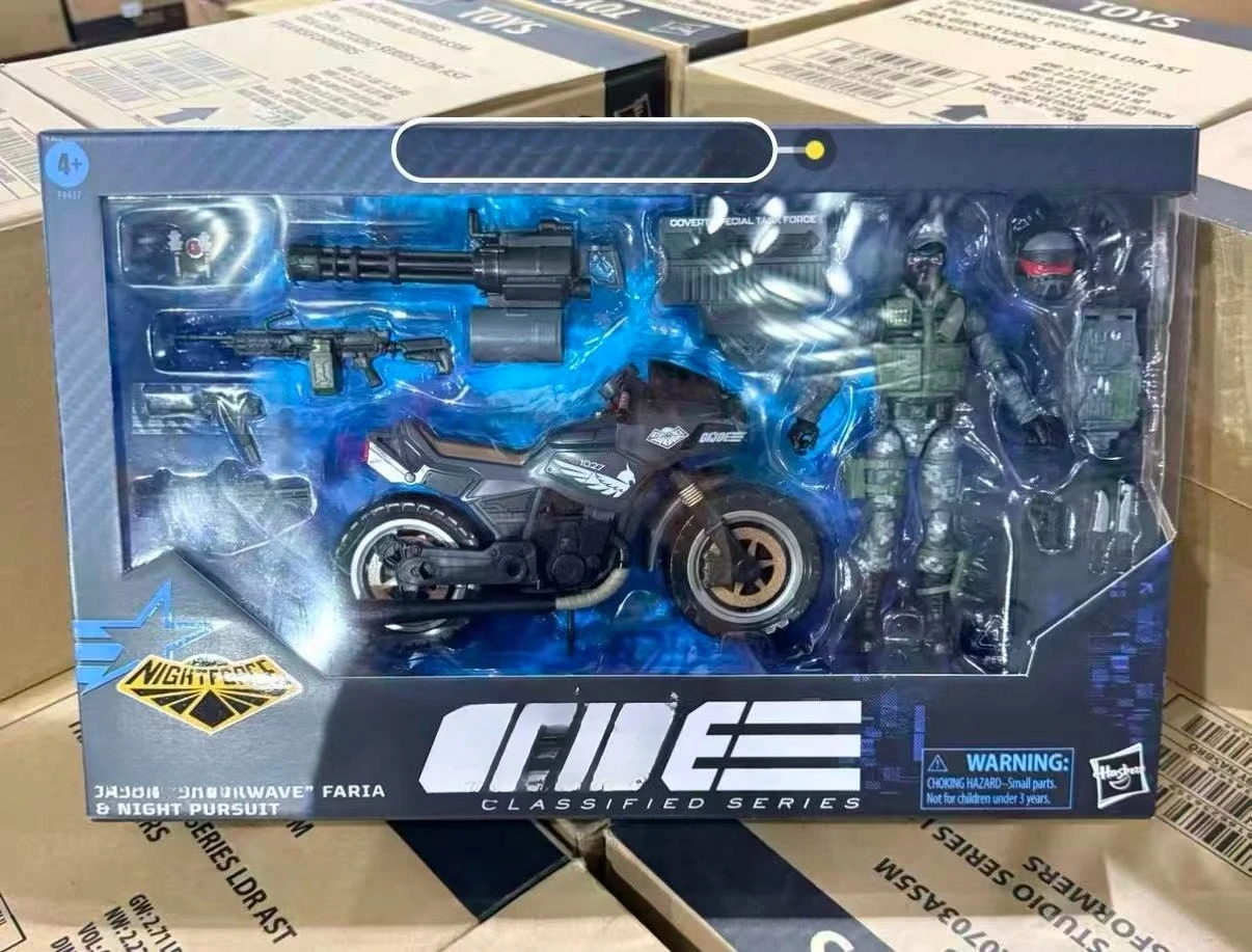 В наличии: Набор Hasbro Cobra Night Attack Shock Wave Motorcycle Set, оригинальный, в наличии.
В наличии: Набор Hasbro Cobra Night Attack Shock Wave Motorcycle Set, оригинальный, в наличии.