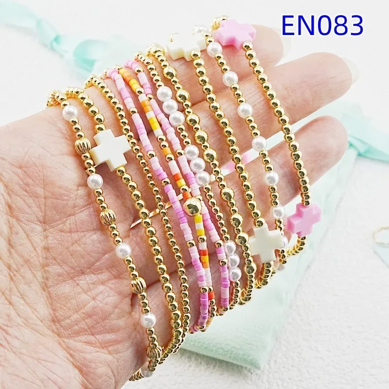 VKVVA Fashion Jewelry Pink Glass Tube Beaded Gold-plated Bracelet total 11pcs Women Birthday Gifts, Unique Gift
VKVVA Fashion Jewelry Pink Glass Tube Beaded Gold-plated Bracelet total 11pcs Women Birthday Gifts, Unique Gift