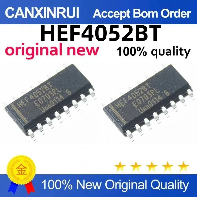 (100 pieces)HEF4052BT HCF4052 CD4052BM SOP-16
(100 pieces)HEF4052BT HCF4052 CD4052BM SOP-16