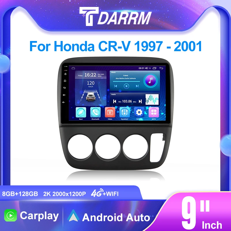 Android 12 For Honda CR-V 1997 - 2001 Car Multimedia GPS Radio Navigation NAVI Player stereo WiF+4G BT 360 Camera Screen
Android 12 For Honda CR-V 1997 - 2001 Car Multimedia GPS Radio Navigation NAVI Player stereo WiF+4G BT 360 Camera Screen