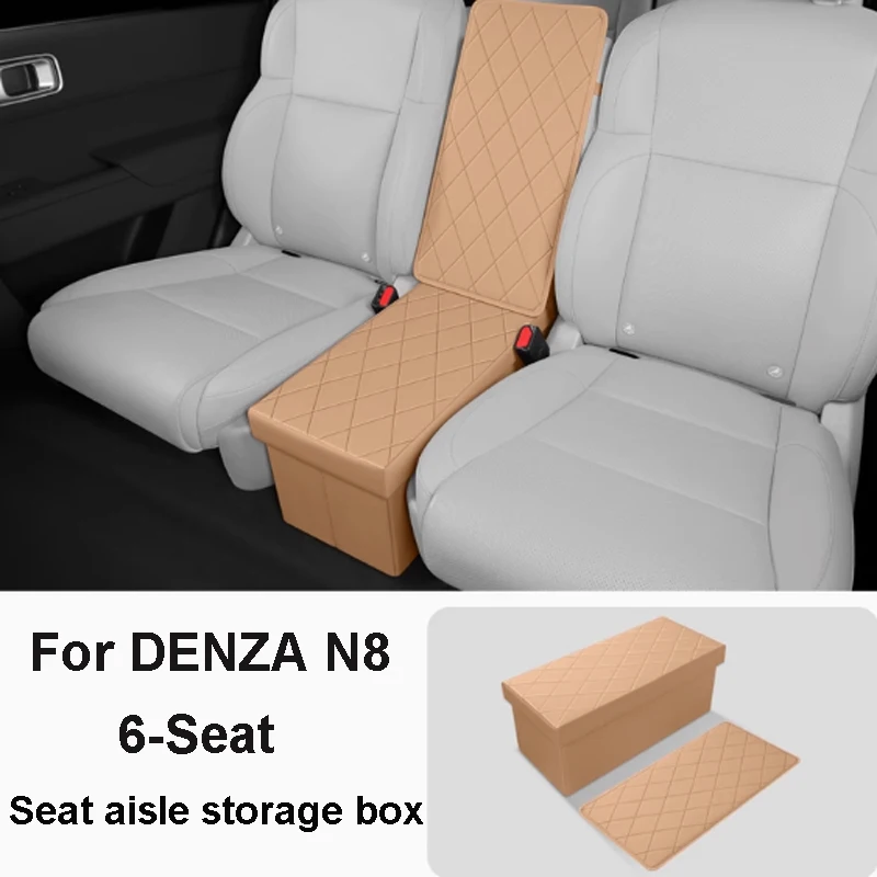 Для DENZA N8 2023, автомобильный шестиместный несущий складной кожаный ящик для хранения заднего прохода, стабильные прочные аксессуары для интерьера
Для DENZA N8 2023, автомобильный шестиместный несущий складной кожаный ящик для хранения заднего прохода, стабильные прочные аксессуары для интерьера
