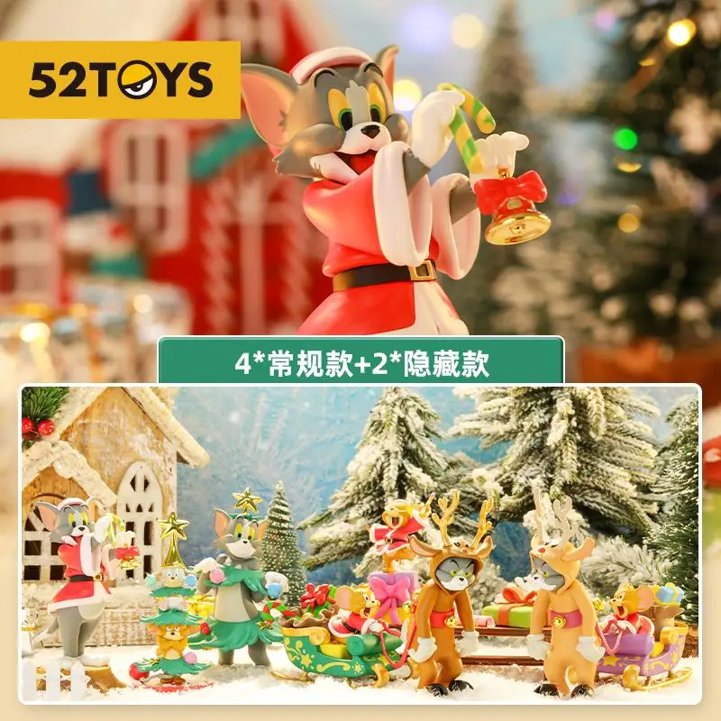 Предварительная продажа, аниме экшн-фигурки Tom and Jerry счастливой рождественской серии, Модель настольной куклы для домашнего декора
Предварительная продажа, аниме экшн-фигурки Tom and Jerry счастливой рождественской серии, Модель настольной куклы для домашнего декора