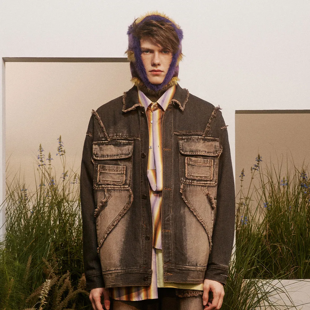 High Street Hit Color Washed Denim Jackets for Men Streetwear Oversized Lapel Button Jeans Jacket Autumn New Couple Jacket Tops
High Street Hit Color Washed Denim Jackets for Men Streetwear Oversized Lapel Button Jeans Jacket Autumn New Couple Jacket Tops