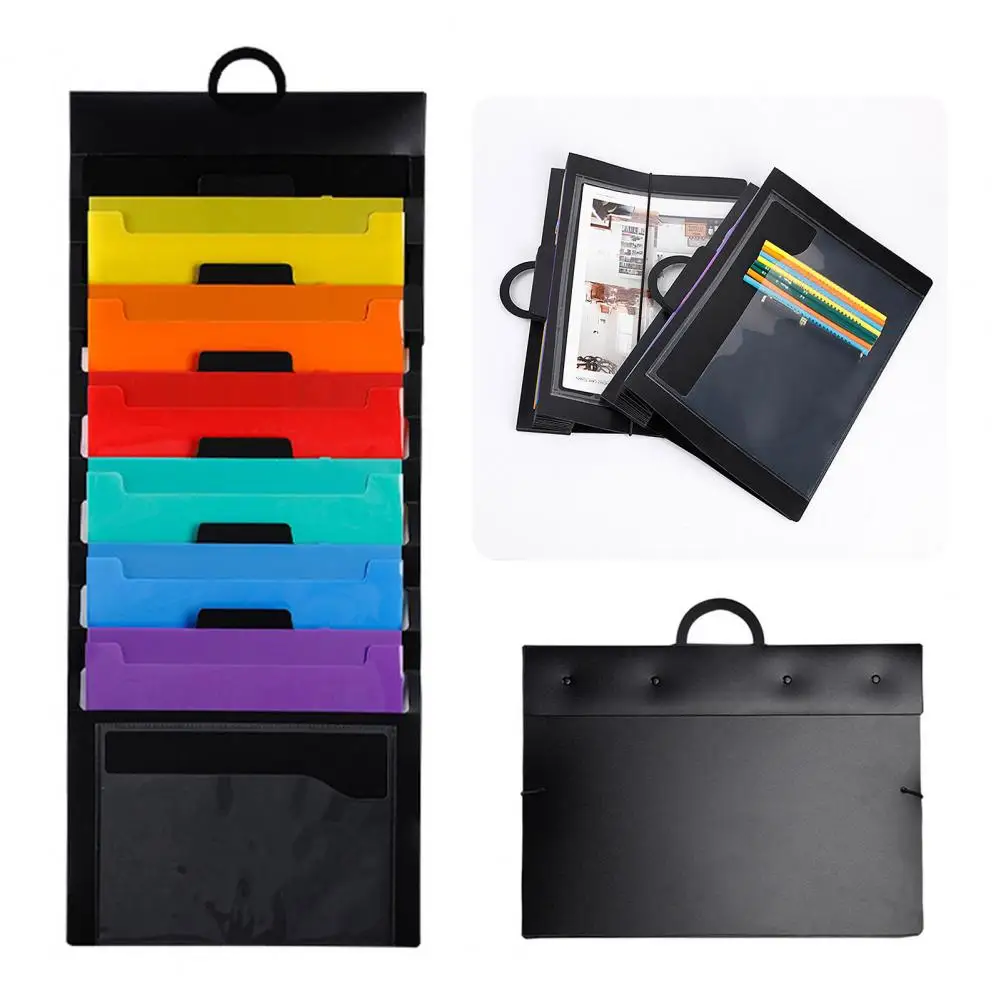 Подвесная папка для файлов, органайзер с 6 большими карманами, складной компактный настенный держатель для файлов, держатель для документов радужного цвета
Подвесная папка для файлов, органайзер с 6 большими карманами, складной компактный настенный держатель для файлов, держатель для документов радужного цвета