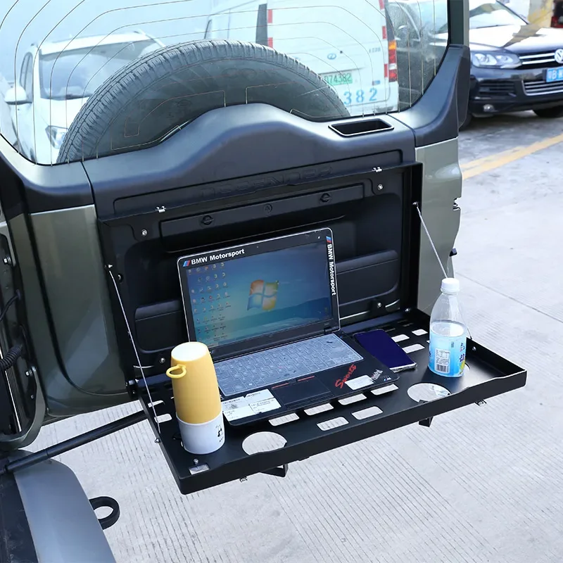 Aluminum Alloy Black Off-Road Travel Car Tailgate Table Back Door Foldable Shelf For Land Rover Defender 2020-24 Car Accessories
Aluminum Alloy Black Off-Road Travel Car Tailgate Table Back Door Foldable Shelf For Land Rover Defender 2020-24 Car Accessories