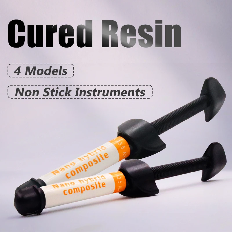 Dental Resin Flowable Light Curing Acrylic Syringe Delivery Tips Etch Gel Adhesive Bonding High Bonding Strength
Dental Resin Flowable Light Curing Acrylic Syringe Delivery Tips Etch Gel Adhesive Bonding High Bonding Strength