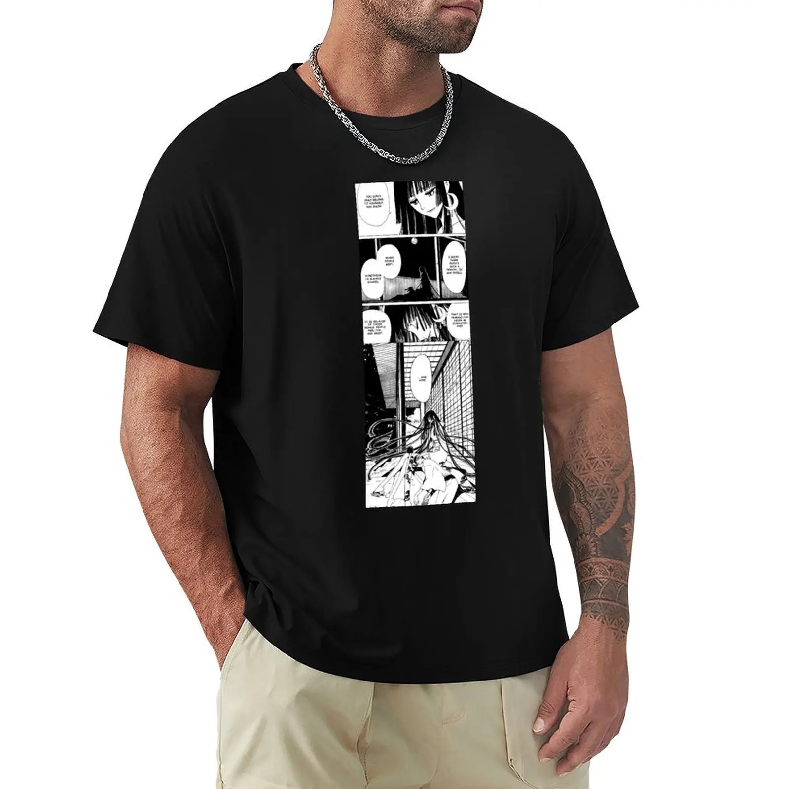 xxxHOLiC (love manga panel) T-Shirt custom t-shirts croswit shirt man mens tall t shirts
xxxHOLiC (love manga panel) T-Shirt custom t-shirts croswit shirt man mens tall t shirts