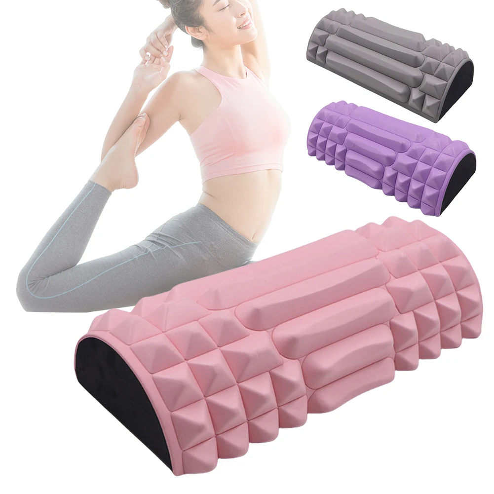 Foam Roller Massage Column High Density EVA Massage Roller Multi-Function Portable Muscle Roller Half Round for Bodybuilding
Foam Roller Massage Column High Density EVA Massage Roller Multi-Function Portable Muscle Roller Half Round for Bodybuilding