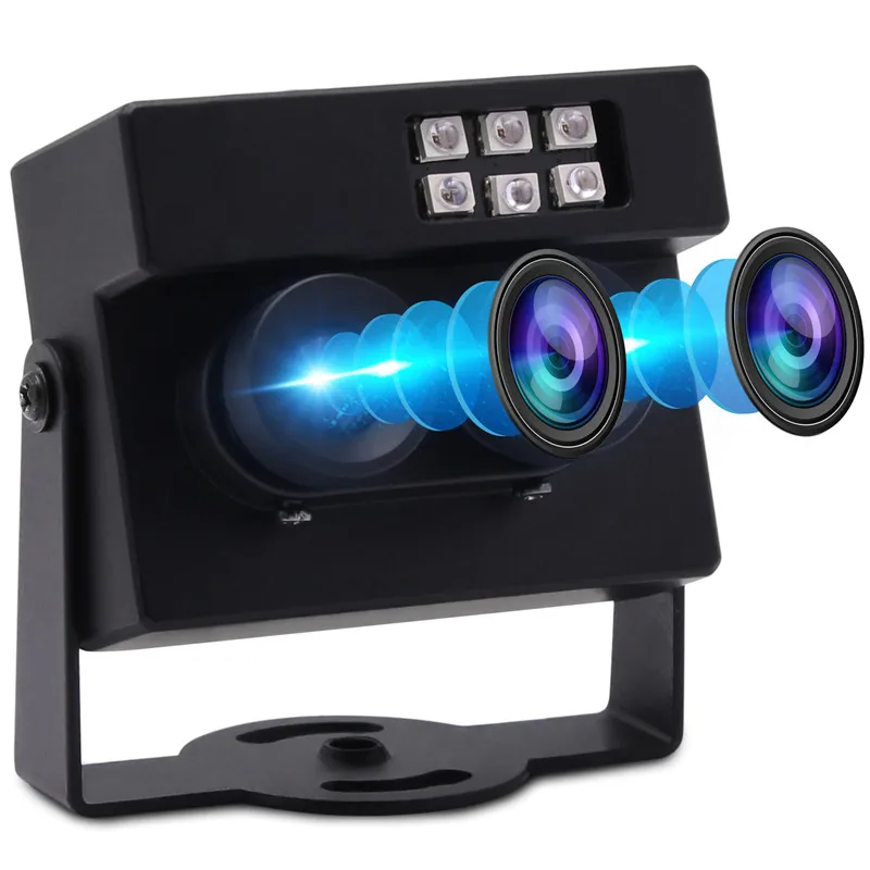 ELP 2 Megapixel Full HD 1080P Night Vision WDR Dual Lens Stereo USB Camera With IR LED for Face Recognition
ELP 2 Megapixel Full HD 1080P Night Vision WDR Dual Lens Stereo USB Camera With IR LED for Face Recognition