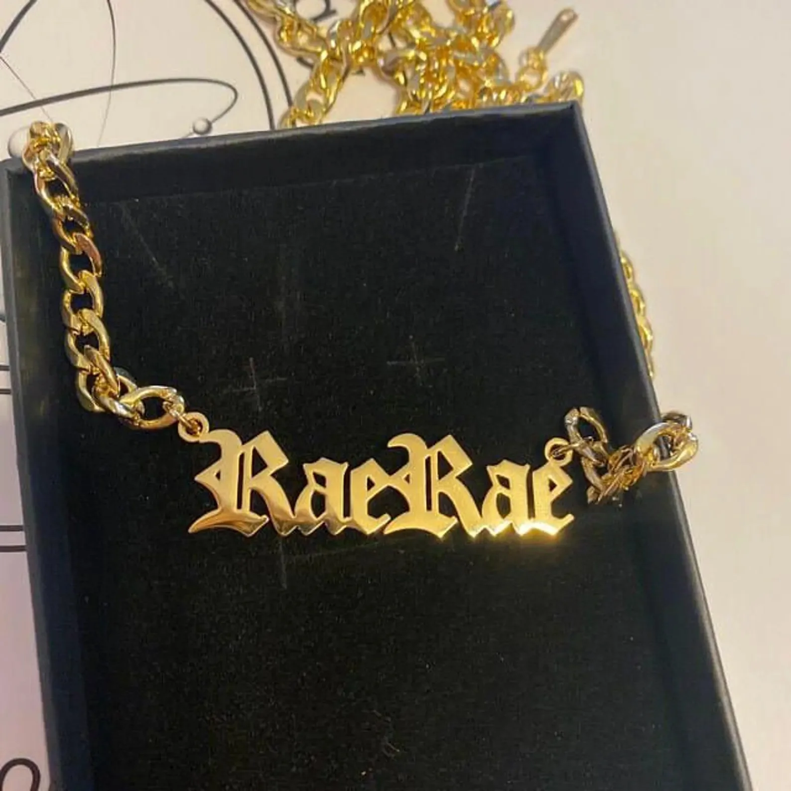 Custom Anklet Nameplate Anklet Ankle Name Anklet Cuban Chain Personalized Jewelry Bracelet Custom Made Gift Girlfriend Gift
Custom Anklet Nameplate Anklet Ankle Name Anklet Cuban Chain Personalized Jewelry Bracelet Custom Made Gift Girlfriend Gift