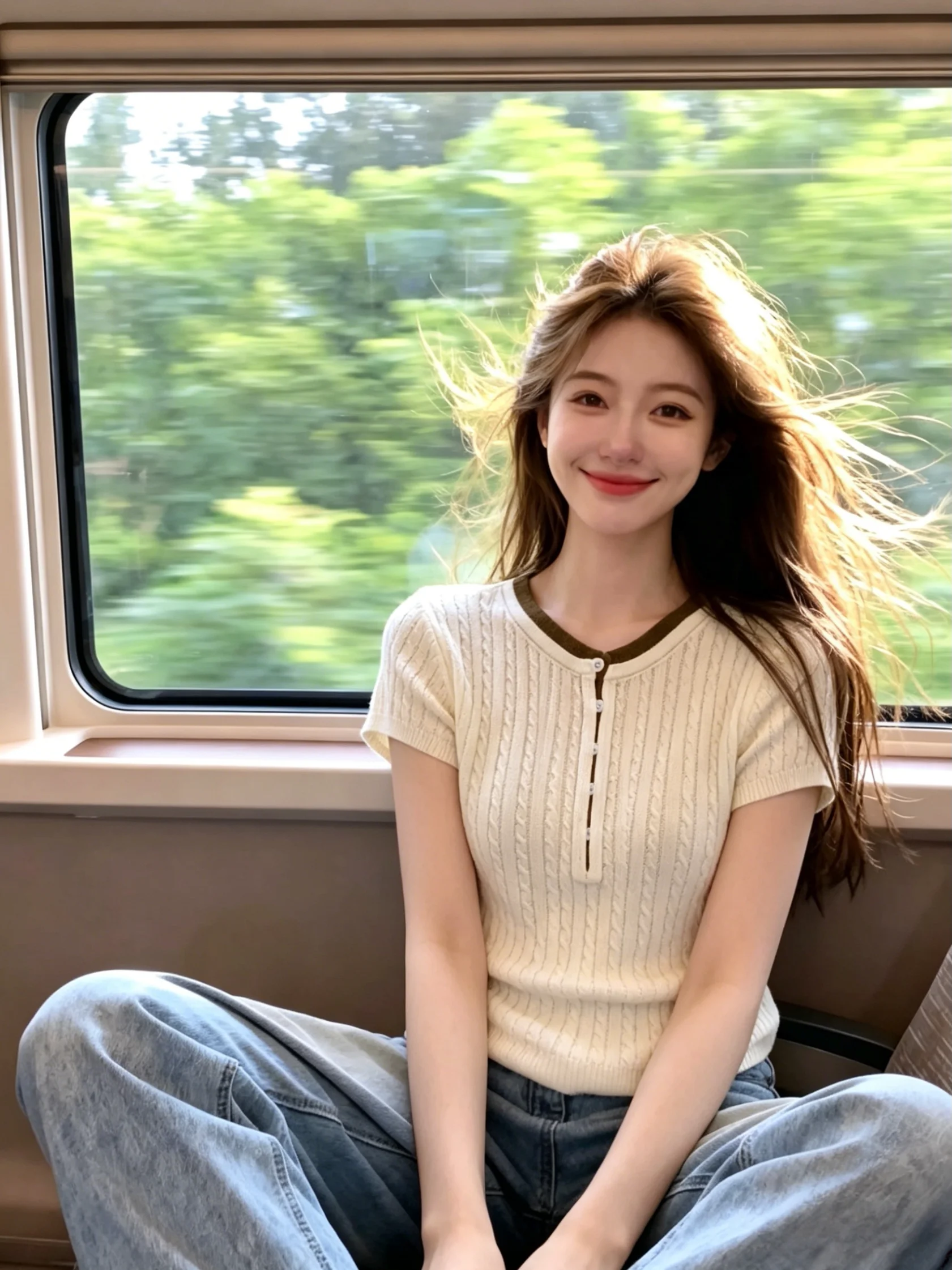 Recommend Self-Kept Half-Open Knitted Short-Sleeve Women's Top Color Block Fake Two-Piece Design Summer New Style Korean Version
Recommend Self-Kept Half-Open Knitted Short-Sleeve Women's Top Color Block Fake Two-Piece Design Summer New Style Korean Version