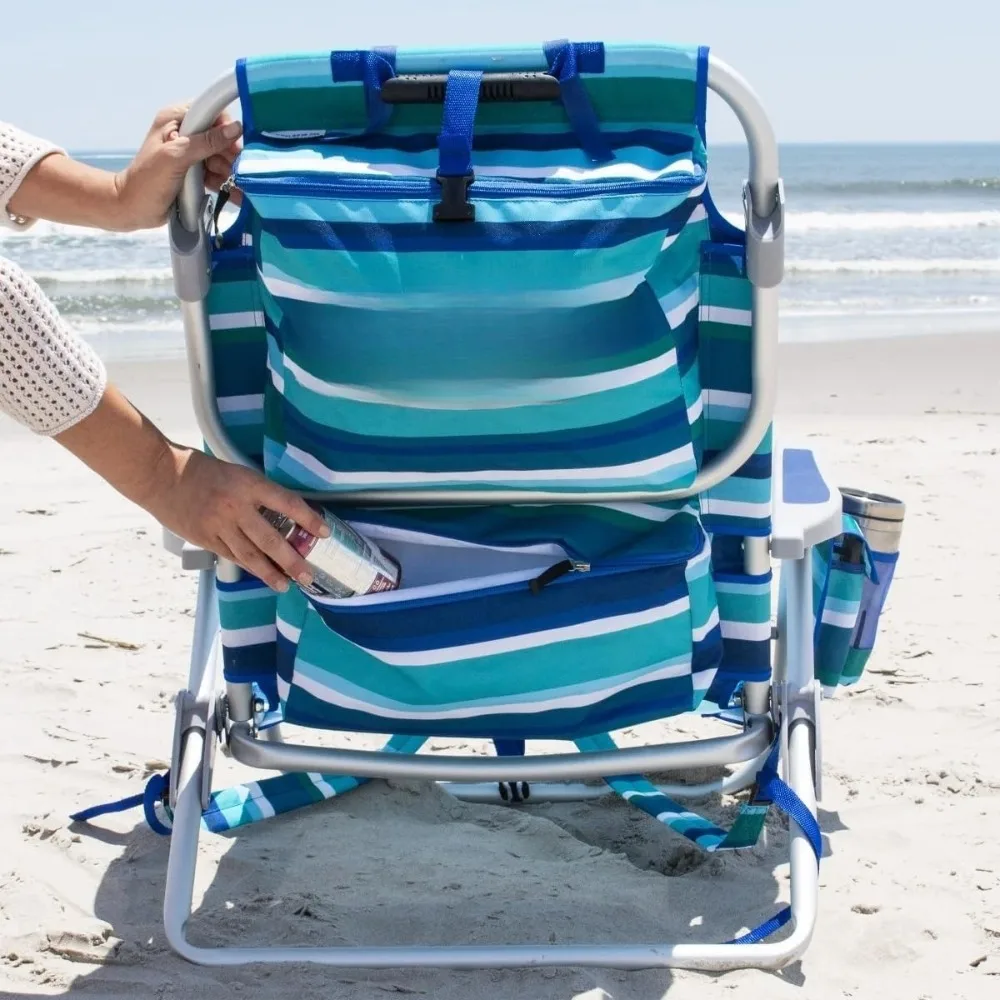 2-Pack Striped Backpack Beach Chairs – Portable Folding Chairs with Carry Straps
2-Pack Striped Backpack Beach Chairs – Portable Folding Chairs with Carry Straps