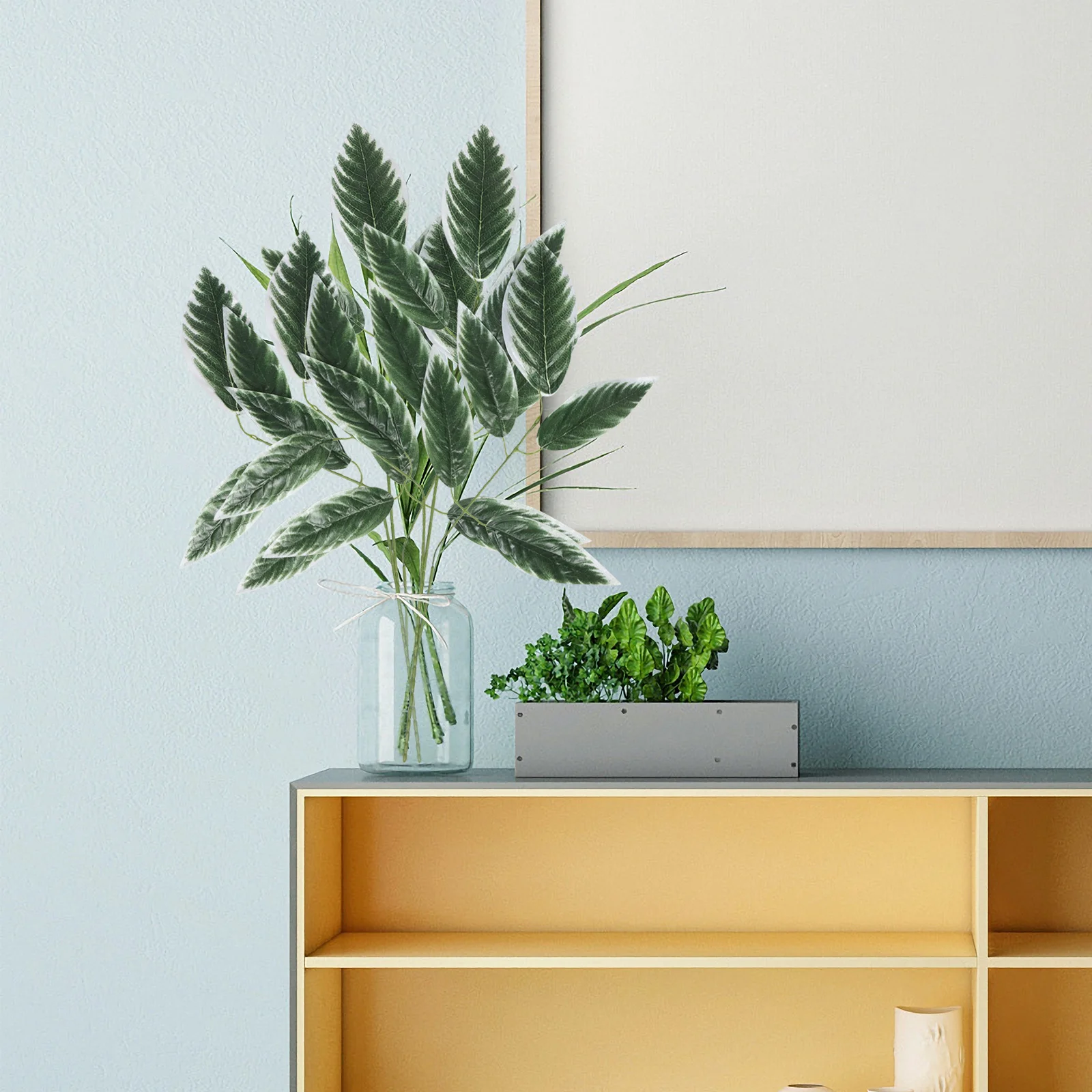 12Pcs Artificial Leaves Stems Realistic Faux Green Branches for Vase Filler Wedding Party Holiday Event Greenery
12Pcs Artificial Leaves Stems Realistic Faux Green Branches for Vase Filler Wedding Party Holiday Event Greenery