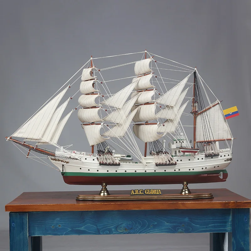 Russian Glory Ship Model 80cm 100CM European Wooden Simulation Sailboat Model Gift Collection Model Toy
Russian Glory Ship Model 80cm 100CM European Wooden Simulation Sailboat Model Gift Collection Model Toy