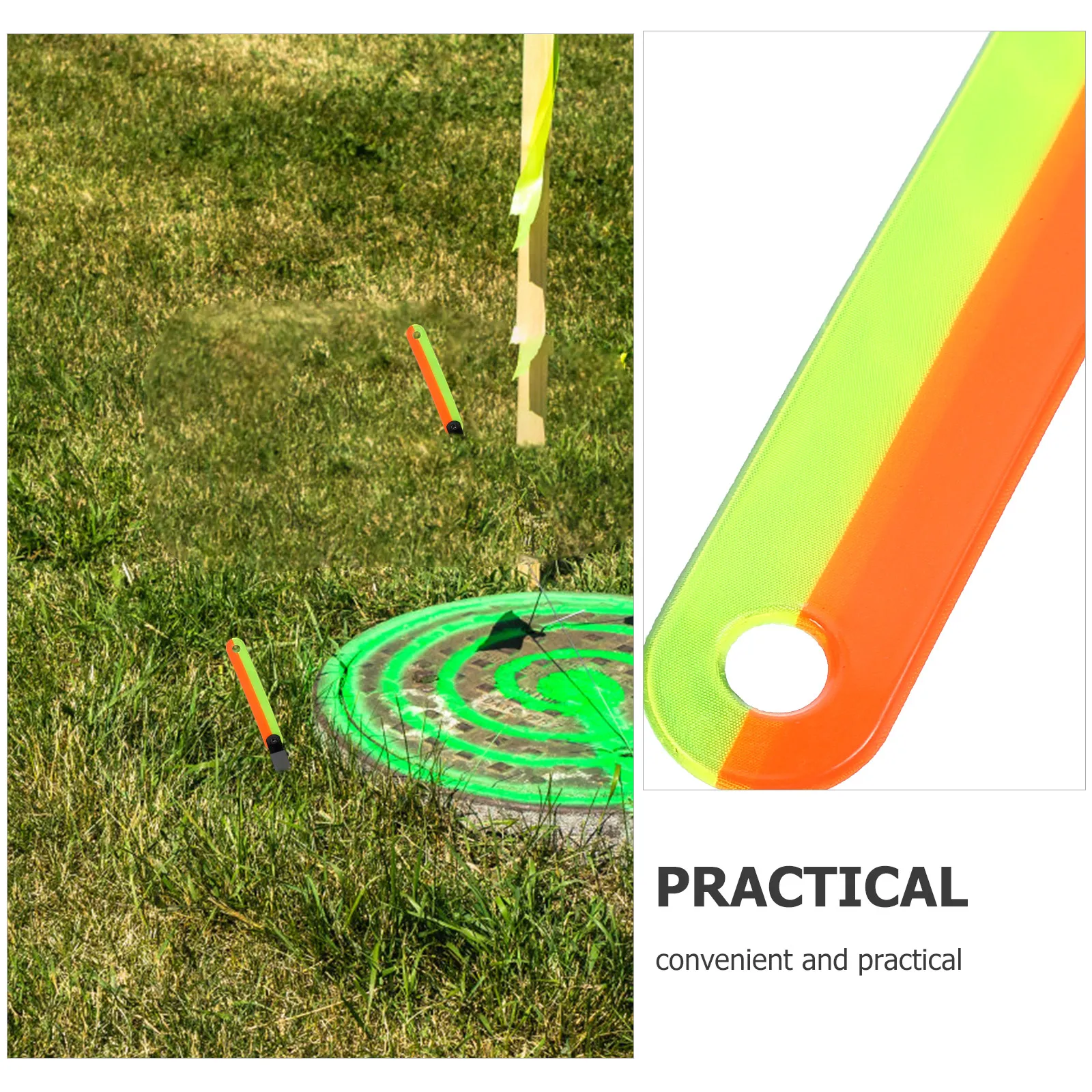 12pcs Fluorescent Band Clip Reflective PVC Outdoor Trail Markers High Visibility Durable for Hiking Night Running Archery
12pcs Fluorescent Band Clip Reflective PVC Outdoor Trail Markers High Visibility Durable for Hiking Night Running Archery