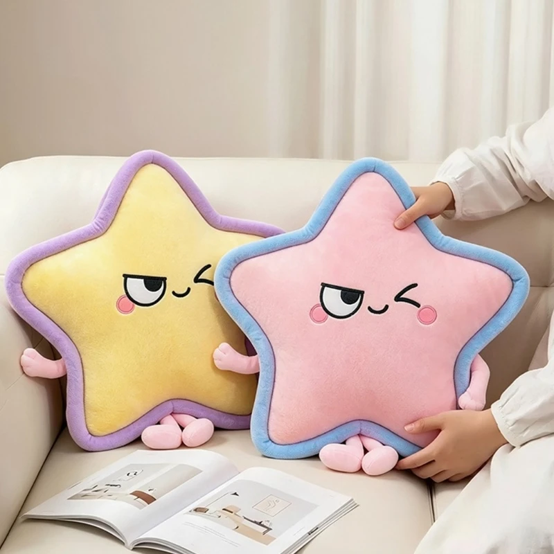 Plush Star Throw Pillow For Living Room Nursery Room Decoration Stuffed Pillow Back Cushon Couch Pillow for Hugging 15UB
Plush Star Throw Pillow For Living Room Nursery Room Decoration Stuffed Pillow Back Cushon Couch Pillow for Hugging 15UB