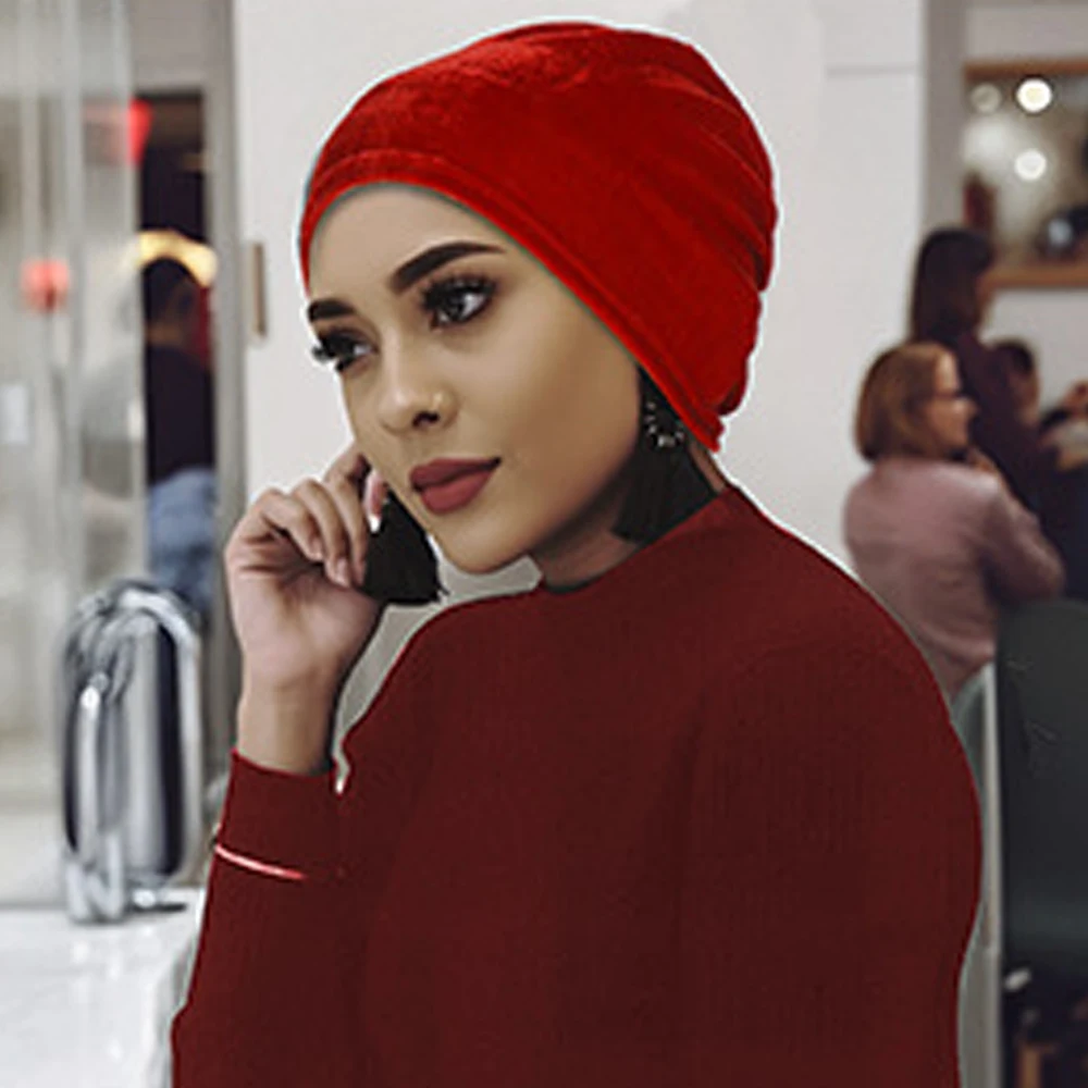 2025 Velvet Underscarf Muslim Inner Hijab Hat Bone Bonnet Headscarf Undercap Beanies Women Chemo Cap Hair Loss Turbante Mujer
2025 Velvet Underscarf Muslim Inner Hijab Hat Bone Bonnet Headscarf Undercap Beanies Women Chemo Cap Hair Loss Turbante Mujer