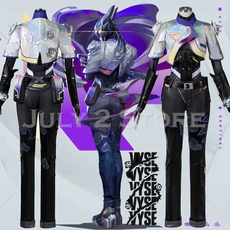 Игровой костюм Valorant VYSE для косплея, одежда Power Girls для взрослых мужчин и женщин, одежда для ролевых игр, брюки на Хэллоуин
Игровой костюм Valorant VYSE для косплея, одежда Power Girls для взрослых мужчин и женщин, одежда для ролевых игр, брюки на Хэллоуин