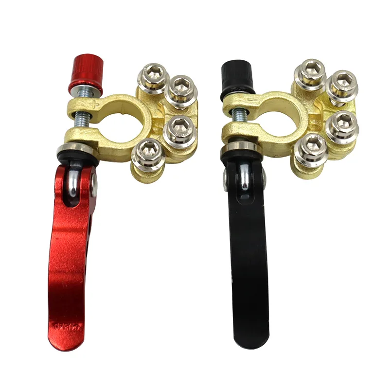Multi-Function Car Battery Brass Pile Head Clamp Terminal Card Brass Connector Car Battery Clamp for Car Battery Management
Multi-Function Car Battery Brass Pile Head Clamp Terminal Card Brass Connector Car Battery Clamp for Car Battery Management