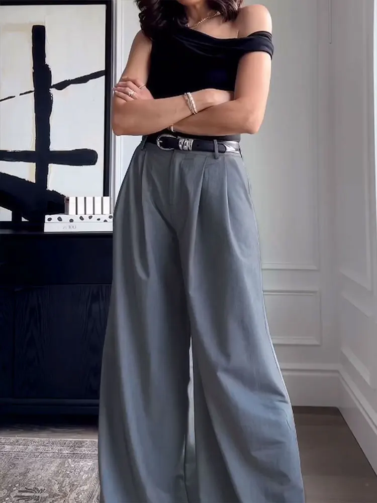 Women New Trousers Autumn Fashion Streetwear Zippers Button Pants Lady Sexy Solid Simple Versatile Knitted Casual Slim Trousers
Women New Trousers Autumn Fashion Streetwear Zippers Button Pants Lady Sexy Solid Simple Versatile Knitted Casual Slim Trousers