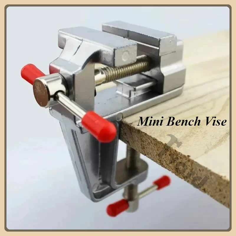 Mini Bench Vise Muliti-Funcational 3.5" Aluminum Miniature Small Jewelers Hobby Clamp On Table Flat Pliers Tool Vice
Mini Bench Vise Muliti-Funcational 3.5" Aluminum Miniature Small Jewelers Hobby Clamp On Table Flat Pliers Tool Vice