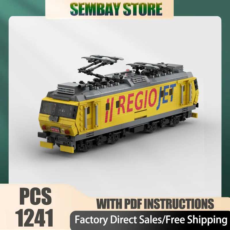 Railway Train Moc Building Brick Class 162 98E Locomotive Model Technology Blocks Christmas DIY Toy Construction Holidays Gift
Railway Train Moc Building Brick Class 162 98E Locomotive Model Technology Blocks Christmas DIY Toy Construction Holidays Gift