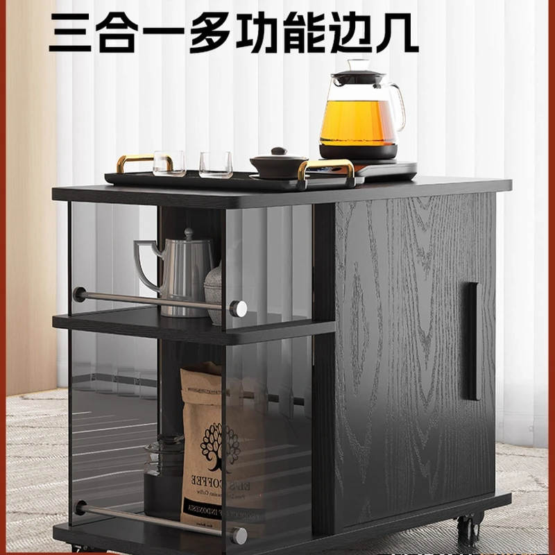 Mobile tea table Multifunctional tea table Side few Small cabinets Locker Living room Solid wood tea cabinet Leisure sofa side c
Mobile tea table Multifunctional tea table Side few Small cabinets Locker Living room Solid wood tea cabinet Leisure sofa side c
