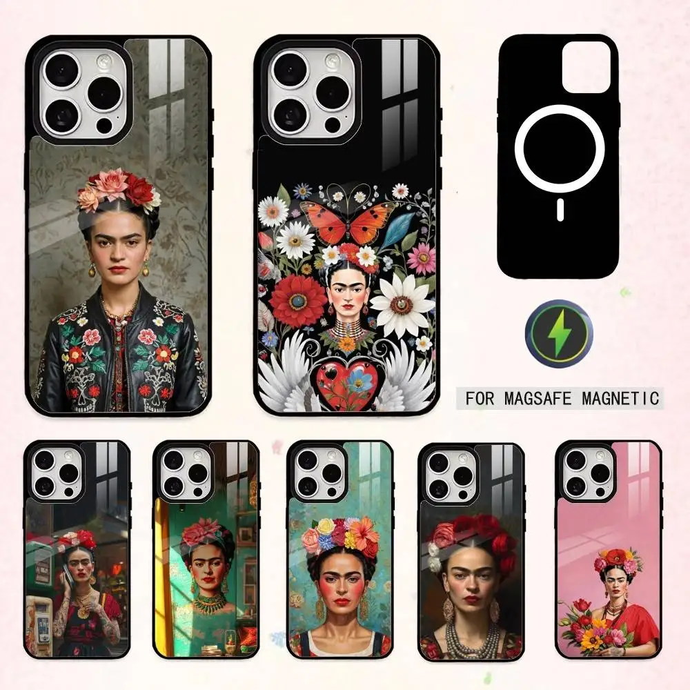 Art F-Fridas K-Kahlo Fashion Phone Case For iPhone17,16,15,14,13,12,11 Plus,Pro Max Magnetic For Magsafe Wireless Charging
Art F-Fridas K-Kahlo Fashion Phone Case For iPhone17,16,15,14,13,12,11 Plus,Pro Max Magnetic For Magsafe Wireless Charging