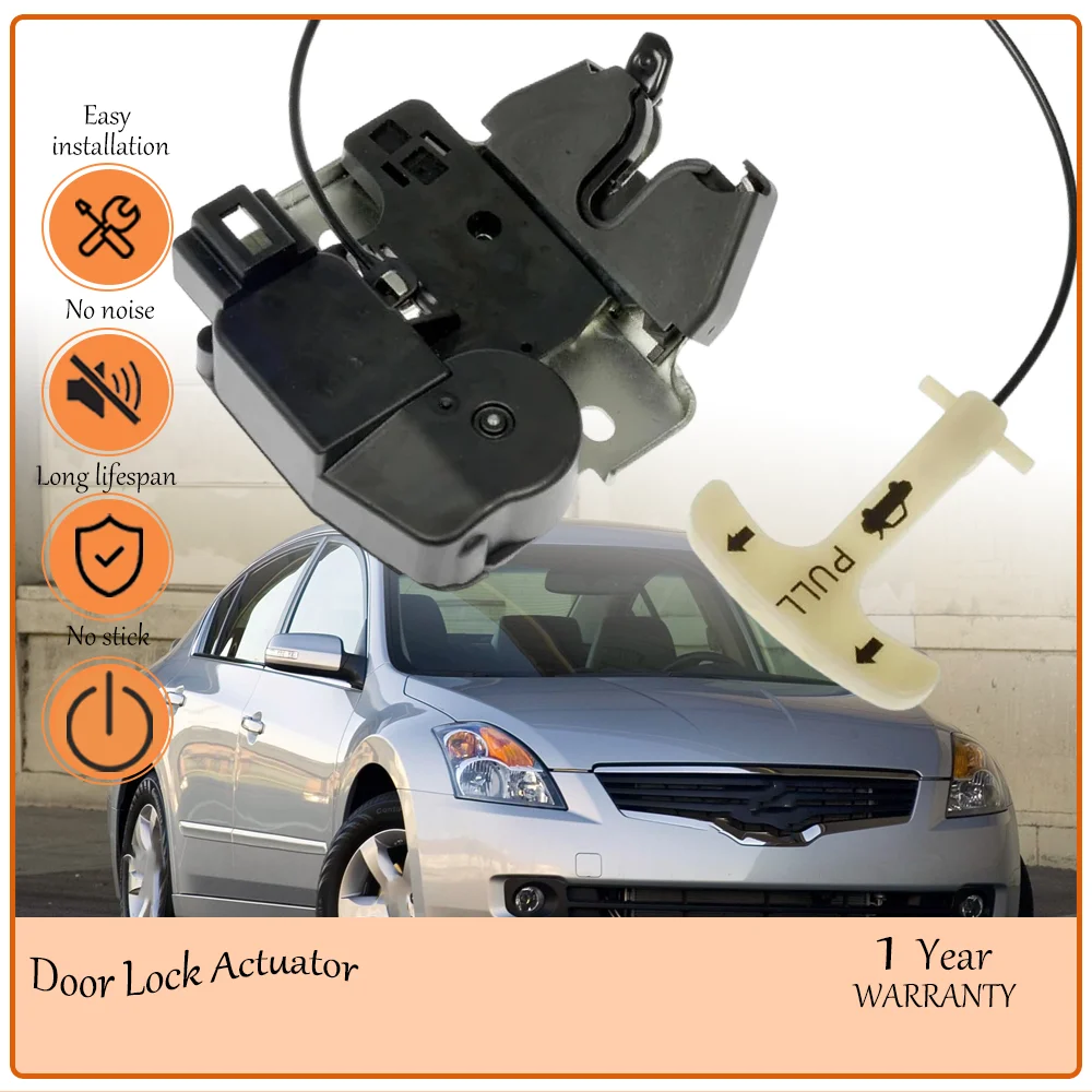 4-Pin Boot Lock Latch Actuator Unit With Pull Cable,Compatible With 2007 2008 2009 2010 2011 2012 Nissan Altima,OE 940-093
4-Pin Boot Lock Latch Actuator Unit With Pull Cable,Compatible With 2007 2008 2009 2010 2011 2012 Nissan Altima,OE 940-093