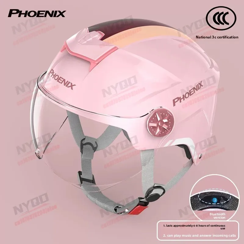 Motorcycle Women's Four Seasons Helmet HD Lens Sunscreen Lightweight Comfortable Safety Protective Helmet
Motorcycle Women's Four Seasons Helmet HD Lens Sunscreen Lightweight Comfortable Safety Protective Helmet