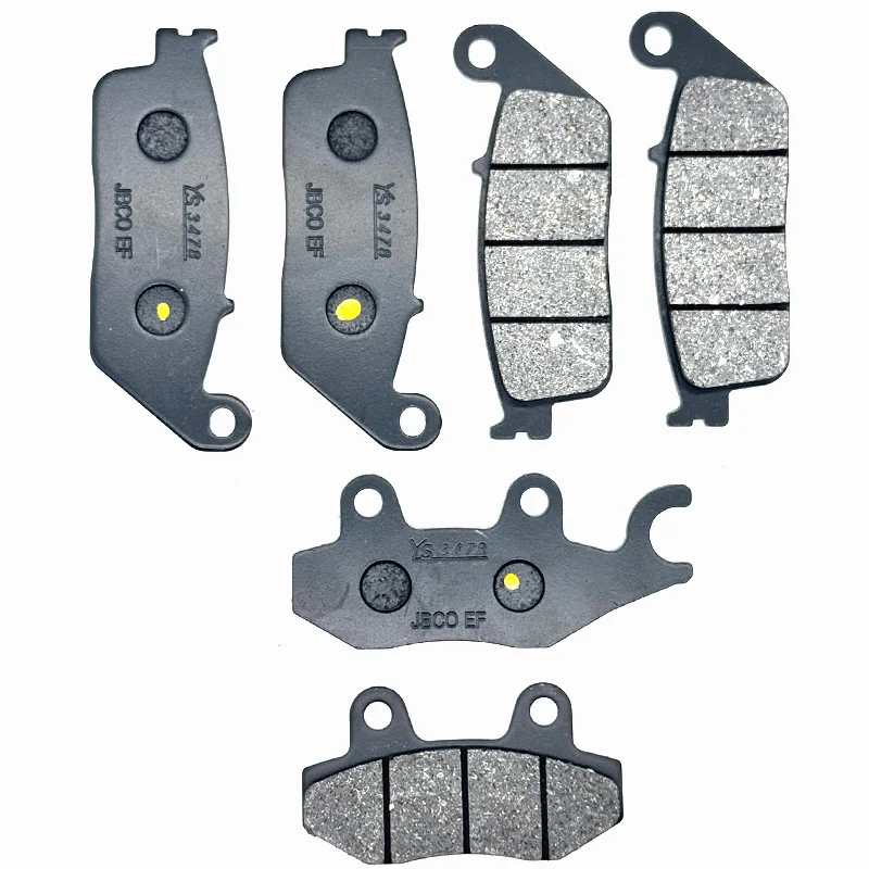 Motorcycle Front & Rear Brake Pads For TRIUMPH Bonneville 800 01-06 Bonneville America 800CC 02-06 Bonneville T100 800CC 02-04
Motorcycle Front & Rear Brake Pads For TRIUMPH Bonneville 800 01-06 Bonneville America 800CC 02-06 Bonneville T100 800CC 02-04