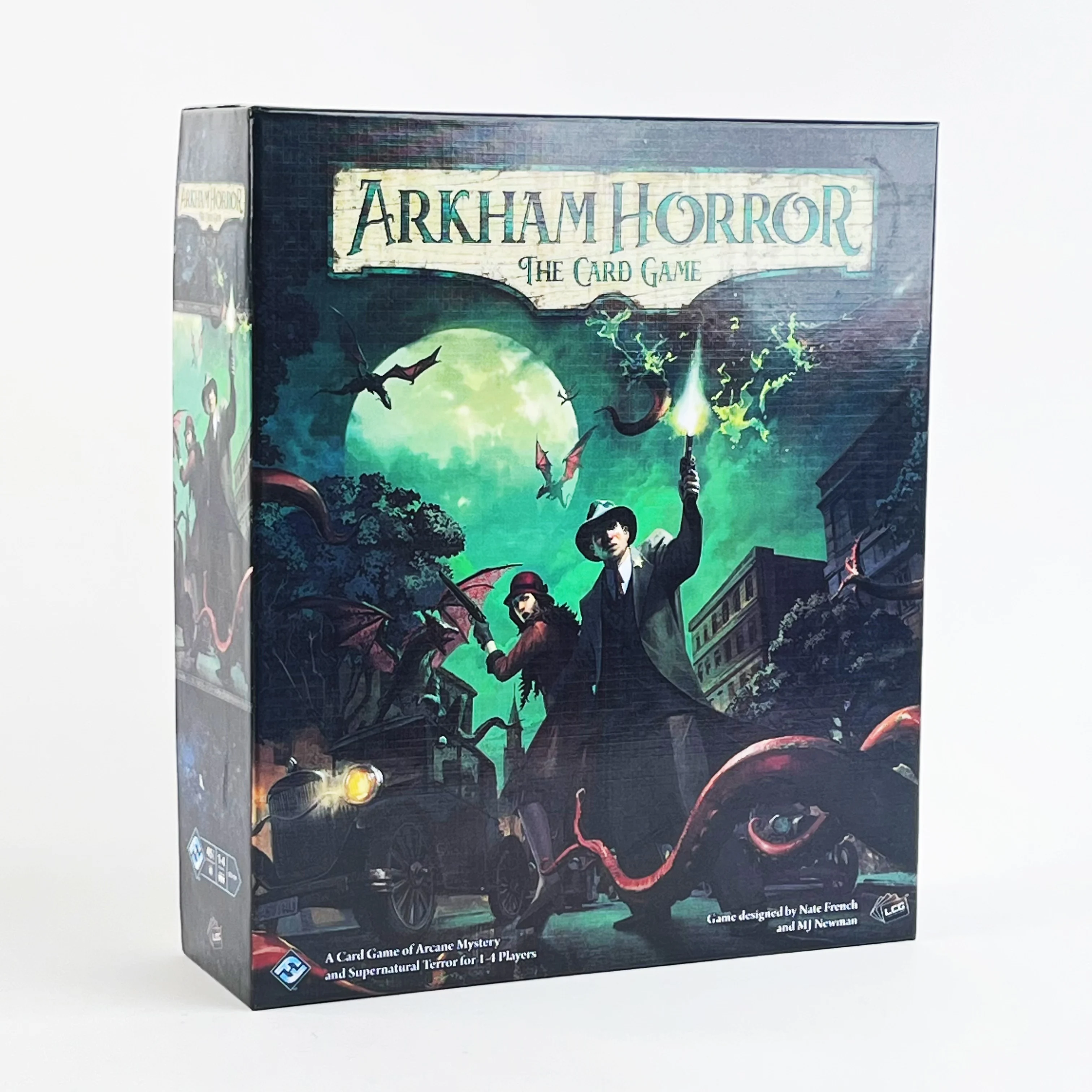 Ужасы Аркхема: Карточная игра — космическая игра на 1-2 игрока, лавкрафтинская стратегия, 60–120 минут, тайна приключения ужасов с тематикой Cosmic Doom
Ужасы Аркхема: Карточная игра — космическая игра на 1-2 игрока, лавкрафтинская стратегия, 60–120 минут, тайна приключения ужасов с тематикой Cosmic Doom