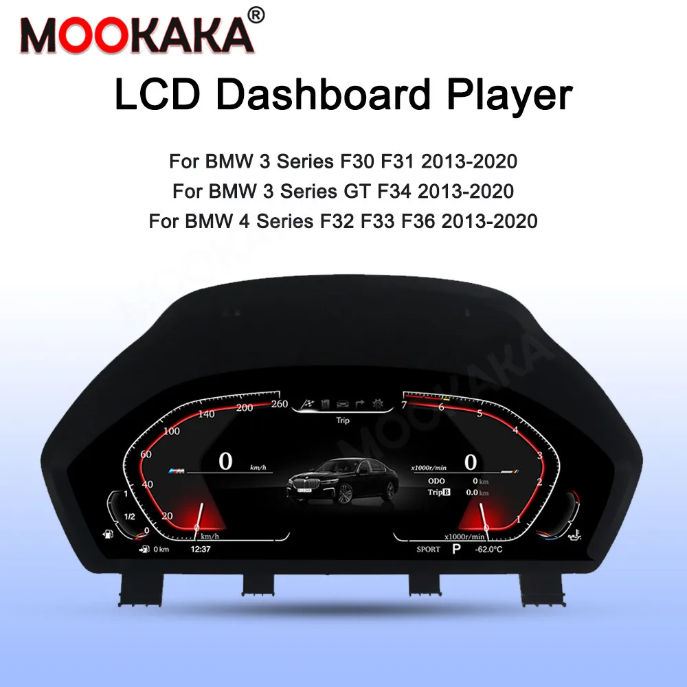 Car LCD Dashboard For BMW 3 4 Series F30 F31 F34 F32 F33 F36 2013-2020 Car LCD Instrument Panel Upgraded Digital Cluster
Car LCD Dashboard For BMW 3 4 Series F30 F31 F34 F32 F33 F36 2013-2020 Car LCD Instrument Panel Upgraded Digital Cluster