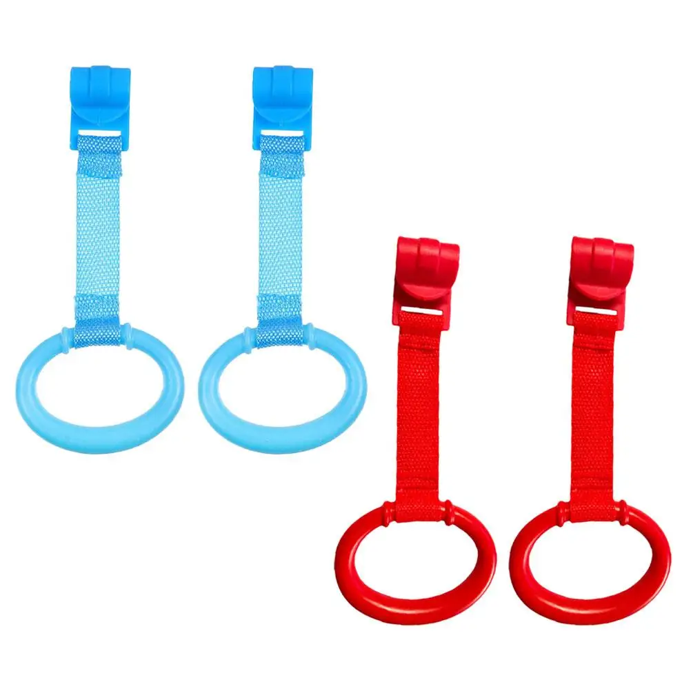 4 Pcs Baby Standing Pull Ring Crib Hooks Infant Walker Assist Rings Toddler Hand Blue Red Plastic Safe Lightweight
4 Pcs Baby Standing Pull Ring Crib Hooks Infant Walker Assist Rings Toddler Hand Blue Red Plastic Safe Lightweight