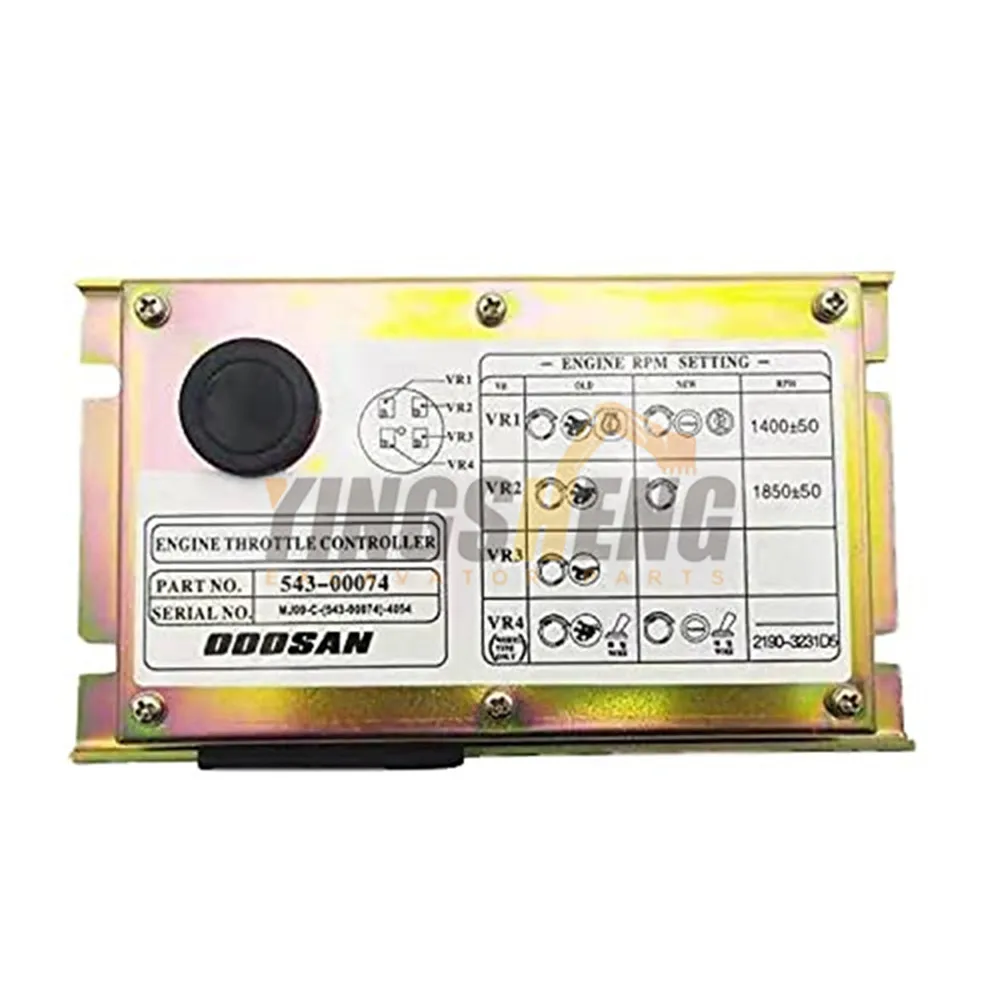 Applicable to Daewoo DH220/DH225 excavator throttle motor control board computer board controller 543-00074
Applicable to Daewoo DH220/DH225 excavator throttle motor control board computer board controller 543-00074