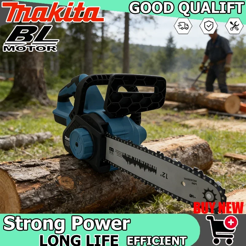 Аккумуляторная цепная пила Makita 12 дюймов с бесщеточным двигателем, цифровым дисплеем, для обрезки веток деревьев и садовых работ
Аккумуляторная цепная пила Makita 12 дюймов с бесщеточным двигателем, цифровым дисплеем, для обрезки веток деревьев и садовых работ