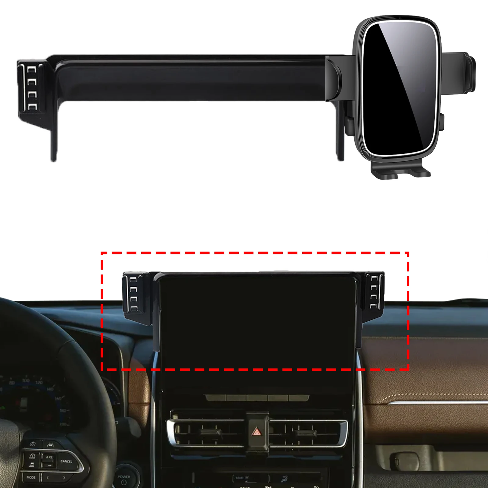 for Toyota INVONA AG10 2022 2023 2024-2026 Custom Fit Phone Holder Mount Dashboard Screen Base No Drill Car accessoires
for Toyota INVONA AG10 2022 2023 2024-2026 Custom Fit Phone Holder Mount Dashboard Screen Base No Drill Car accessoires