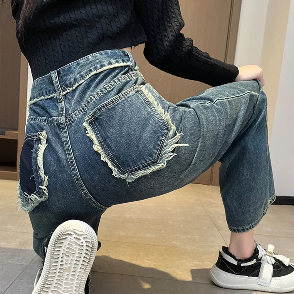 Color Matching Trousers High Waist Trousers Casual Outing Suitable For Autumn Suitable For Spring Suitable For Summer
Color Matching Trousers High Waist Trousers Casual Outing Suitable For Autumn Suitable For Spring Suitable For Summer