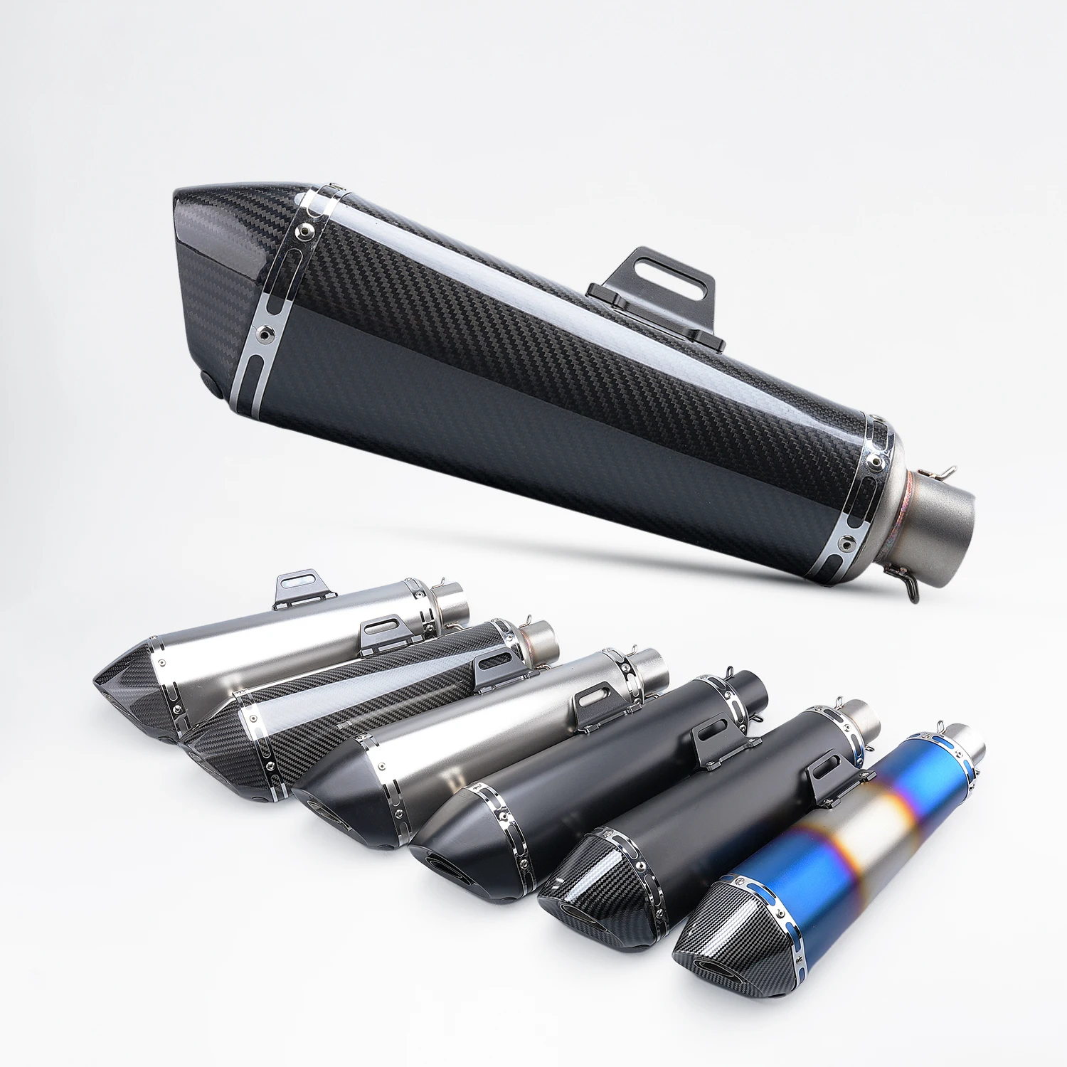 51mm Universal Motorcycle Exhaust System Modified Escape Muffler with DB killer for ninja250 ninja400 Z650 CBR300 CBR500 Z900
51mm Universal Motorcycle Exhaust System Modified Escape Muffler with DB killer for ninja250 ninja400 Z650 CBR300 CBR500 Z900