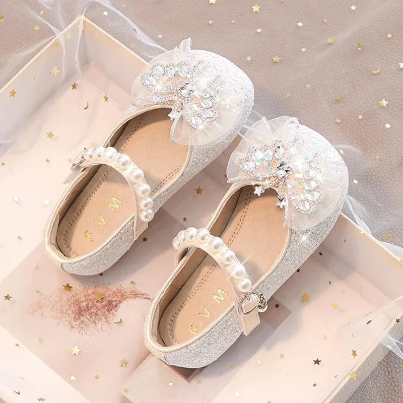 Spring Autumn Girls Bow Crystal Princess Shoes Kids Shiny Leather Shoes Children Soft-Soled Mary Janes Buckle Dance Casual Shoes
Spring Autumn Girls Bow Crystal Princess Shoes Kids Shiny Leather Shoes Children Soft-Soled Mary Janes Buckle Dance Casual Shoes